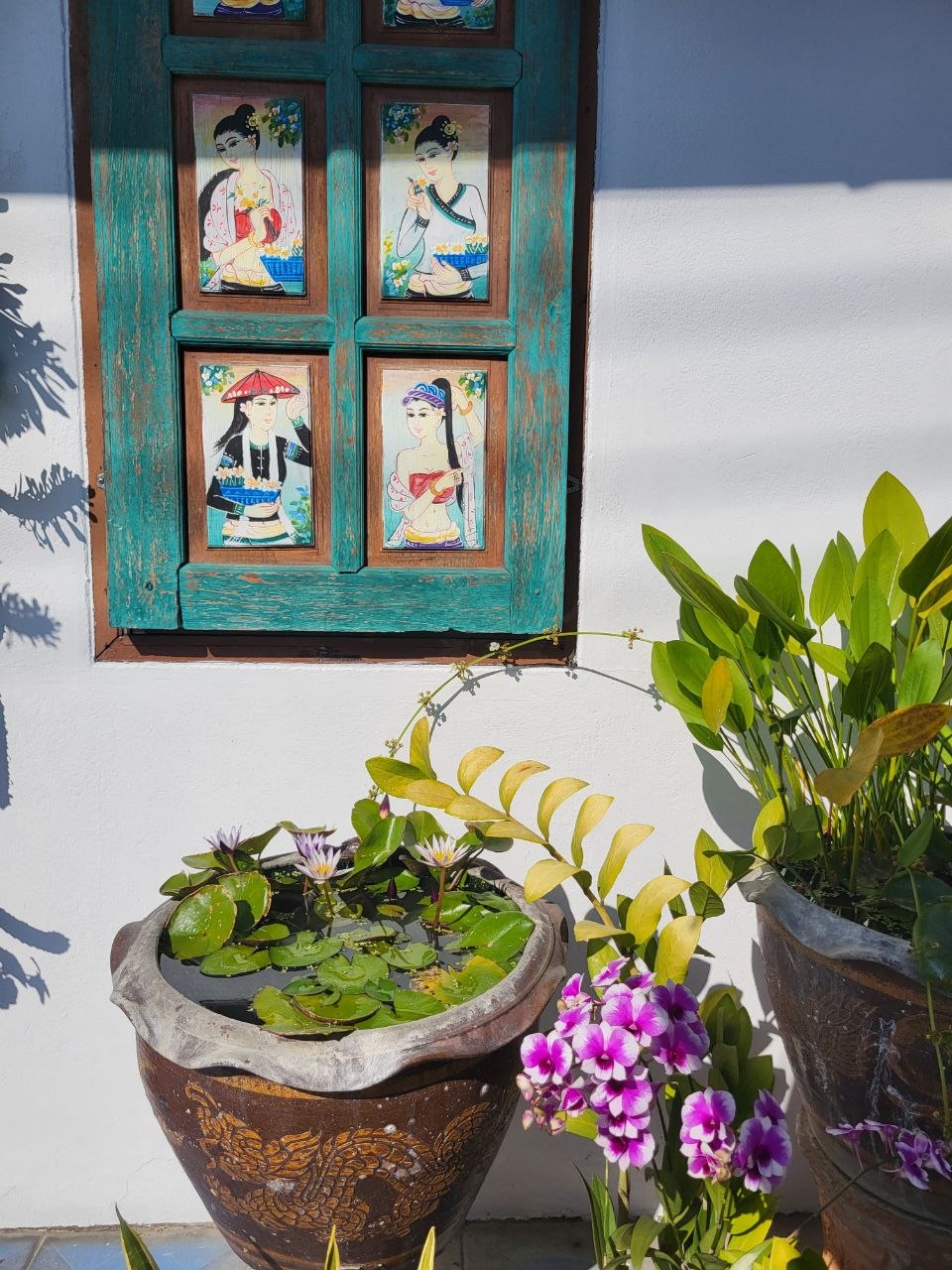 Postcard like street. Random soi, Chiang Mai